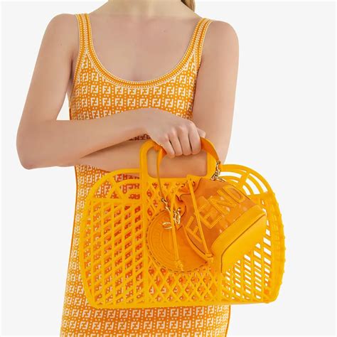 fendi plastic basket bag.